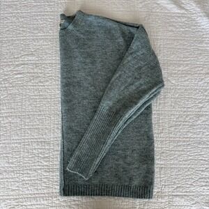 Legendary Outfitters Womens Grayish Green Crewneck Sweater Oversized Large